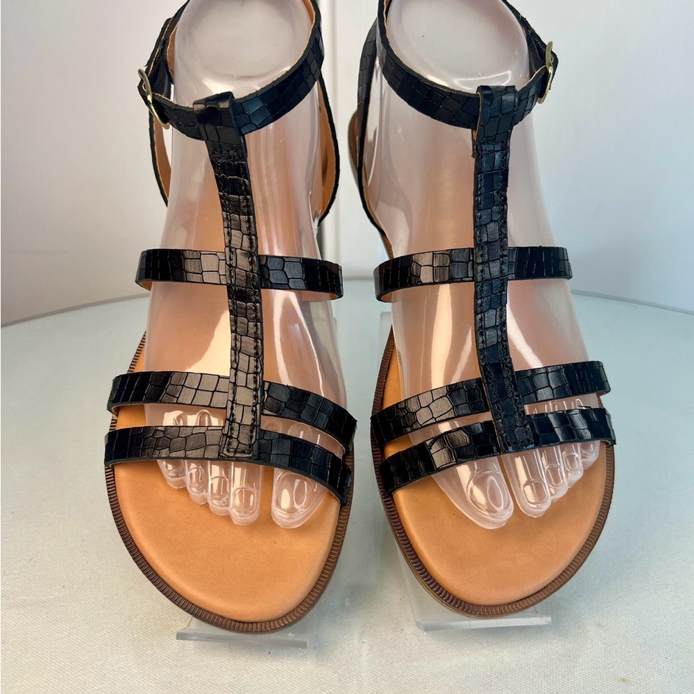 Black Strappy Sandals